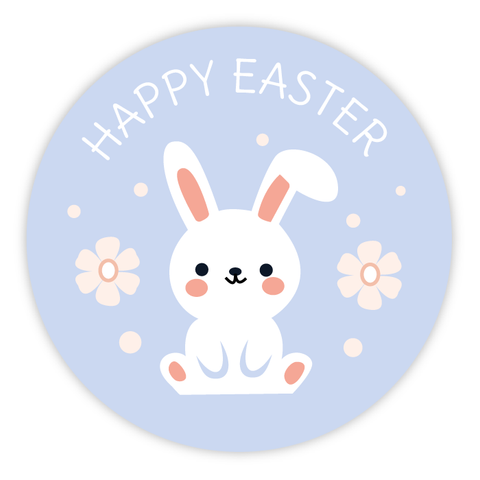 Easter Bunny - Round Sticker 1,57"