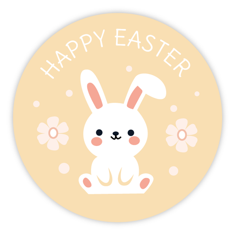 Easter Bunny - Round Sticker 1,57"
