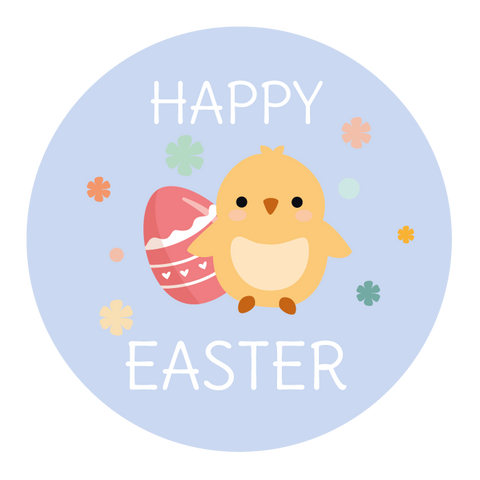 Easter Chicks - Round Sticker 1,57"