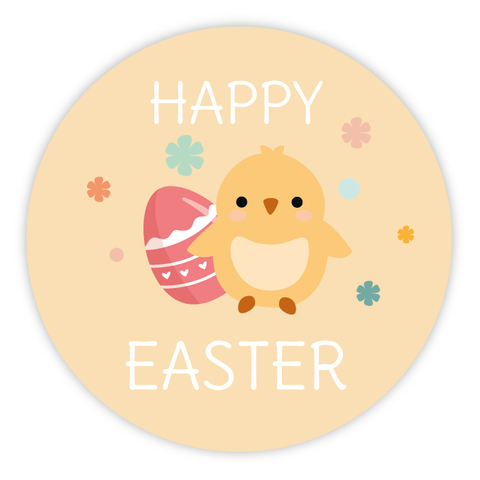 Easter Chicks - Round Sticker 1,57"