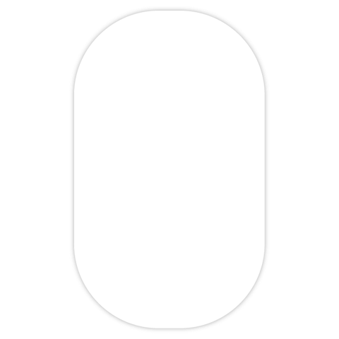 Free Freddie - Tall Oval Label 18oz Round Jar