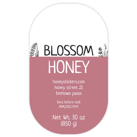 Soft Sophie - Tall Oval Label 30oz Round Jar