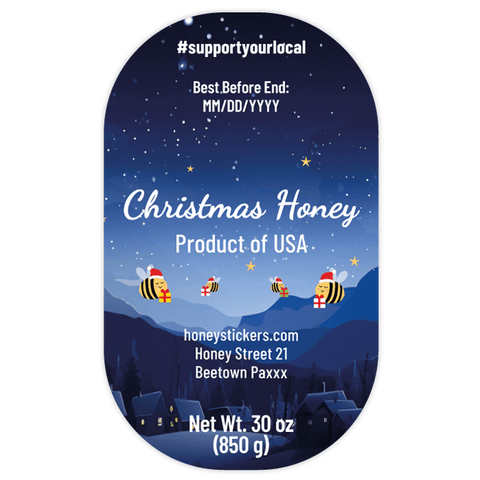 Cozy Cody - Tall Oval Label 30oz Round Jar