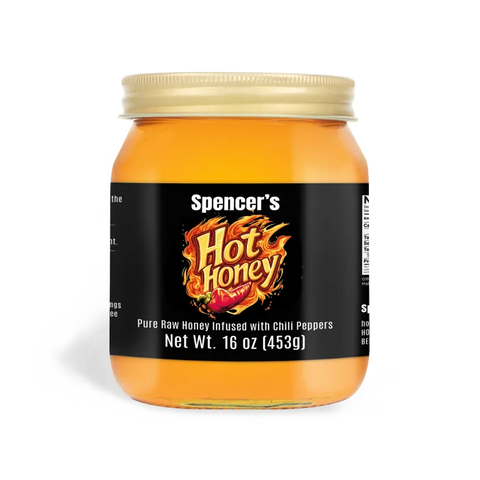 Spicy Spencer - Wrap-Around Label 16oz Round Jar