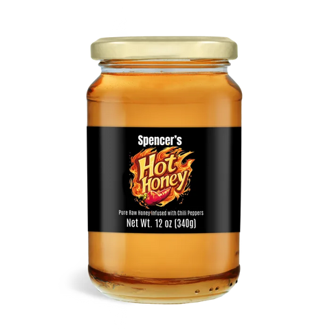 Spicy Spencer - Wrap-Around Label 18oz Round Jar