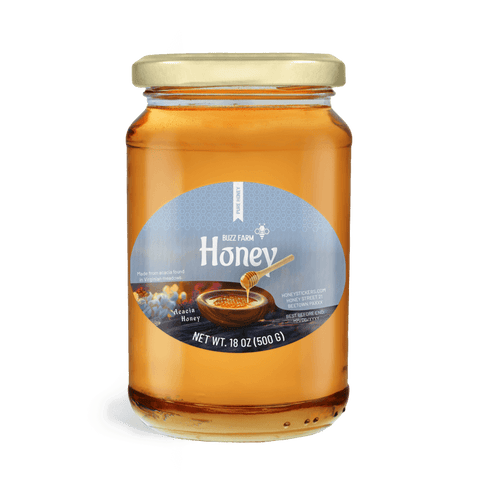 Fresh Frankie - Wide Oval Label 18oz Round Jar