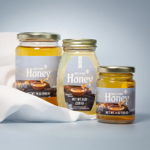 Fresh Frankie - Hexagonal Label 18oz Round Jar